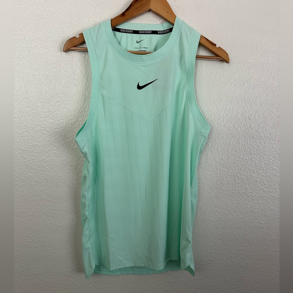 Nike Court Slam ADV Tennis Tank Top Carlos Alcaraz US Open HM6724 Men Size Small